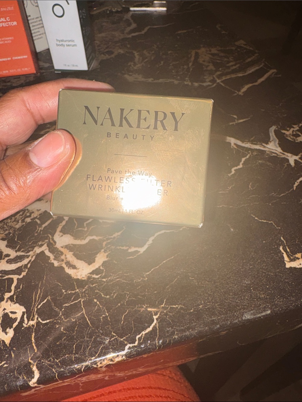 Nakery Beauty Flawless-Filter Wrinkle Filler Primer — Gold